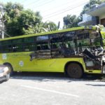 Stella Marys College Bus accident with Arunachala College of Engineering For Women