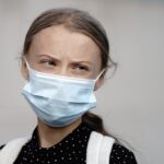 Greta Thunberg arrives at Chancellery in Berlin, where she was to meet the German Chancellor for talk.