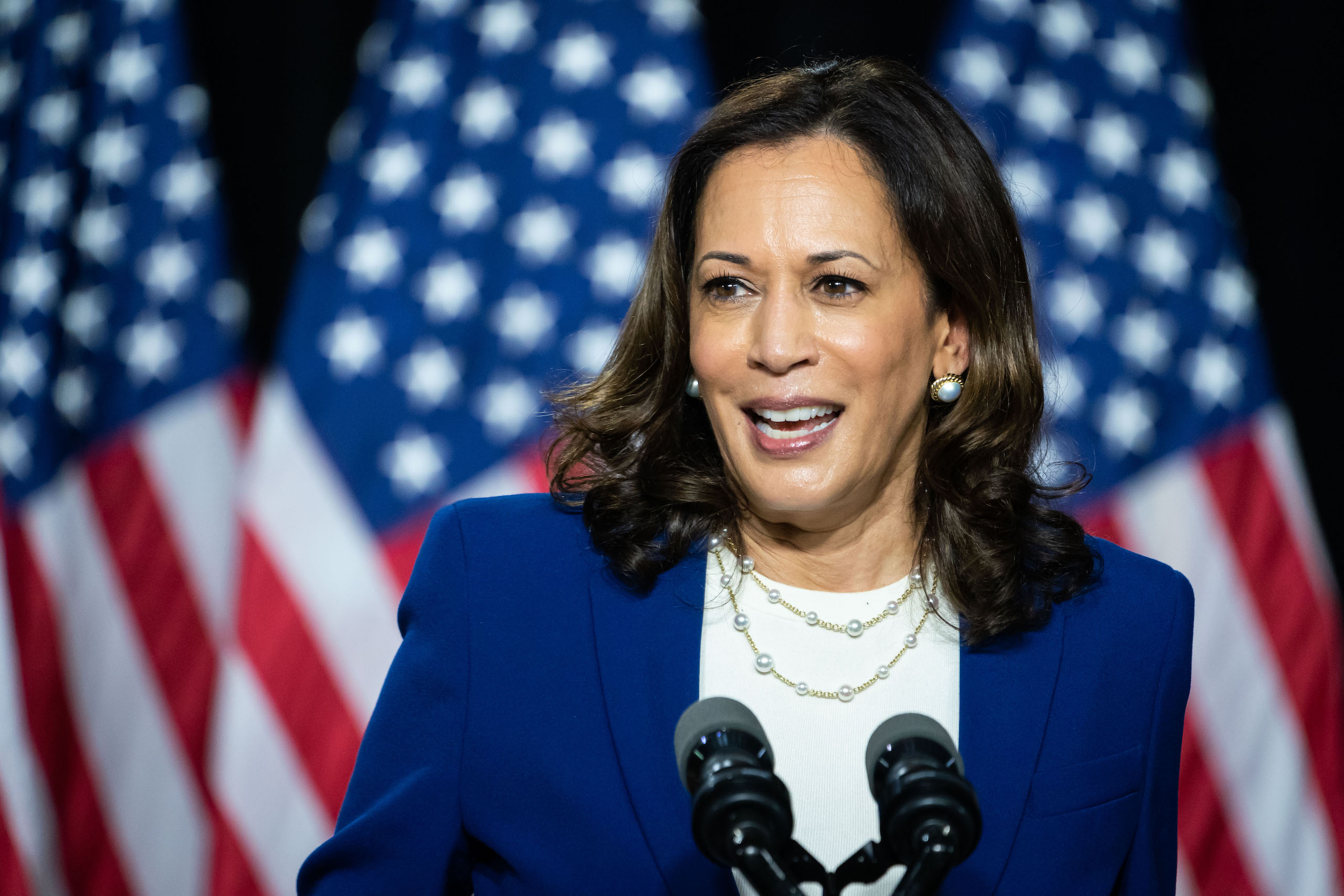 Joe Biden has a national plan for testing and for treatment and for vaccines: Kamala Harris