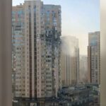 Missile Hits Residential Building In Ukraine Capital Kyiv