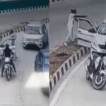 Caught on cam: Heist in busy Delhi tunnel, two men robbed of Rs 2 lakh at gunpoint