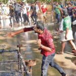 Violent clash erupts between DYFI and YC workers in Thiruvananthapuram, leaving eight injured. Police detain nine individuals as tensions escalate.