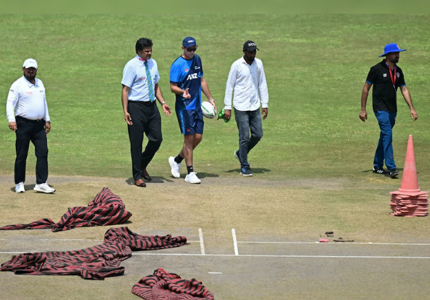 Continuous rain has led to the cancellation of Day 3 of the Afghanistan vs New Zealand Test match in Greater Noida.