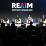 South Korea summit announces a new 'blueprint' for military AI use, including guidelines on preventing WMD proliferation and ensuring human control.